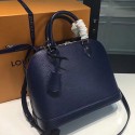 Replica AAAAA Louis Vuitton Epi Leather Alma BB M40851 Blue VS02141