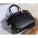 Replica Best Givenchy Antigona Bag Smooth Leather G9981L Black VS04340