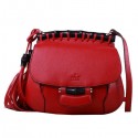 Replica Best Gucci Nouveau Fringe Original Leather Shoulder Bag 347100 Red VS08471