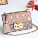 Replica Best Gucci Padlock Studded GG Supreme Shoulder Bag 432182 VS07173