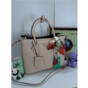 Replica Best Prada Original Twin Saffiano Leather Cuir Tote BN2758 in Light Pink with Gold Hardware JJ VS09598