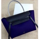 Replica Celine Belt Bag Original Flannelette CL98312M Purple&Black VS05838