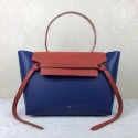 Replica Celine Belt Bag Original Leather CLA98312 Blue&Orange VS07467