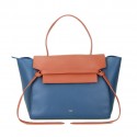 Replica Celine Belt Bag Smooth Calfskin Leather C3345 SkyBlue&Wheat VS00758