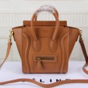 Replica Celine Luggage Nano Bag Original Leather CTS3309 Wheat VS09184