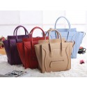 Replica Celine Micro Luggage 3307 in Light Khaki Original Leather VS03810