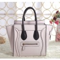 Replica Celine Micro Luggage 3307 in Light Pink Original Leather YD VS07095