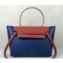 Replica Celine Small Belt Bag Original Leather C98312 Royal&Maroon VS06462