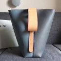 Replica Celine Twisted Cabas in Blue Smooth Calfskin 030403 VS05460