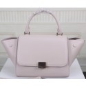 Replica Cheap Celine MINI Trapeze Bag Original Leather CT3345 Light Pink VS03781