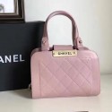 Replica Cheap Chanel Small Label Click Shopping Bag Pink A93731 VS09584