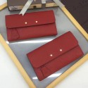 Replica Designer Louis Vuitton Embossed Calf Leather Pont-neuf Wallet Cherry M61833 VS01696
