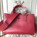 Replica Dior D-Bee Tote Bag in Red Smooth Calfskin D240602 VS04184