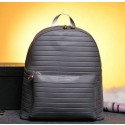 Replica Dior DiorHomme Backpack Calfskin Leather D7199 Grey VS05189
