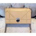 Replica Dior Spring 2015 Flap Bag D0633 Apricot VS04219