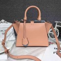 Replica Fendi 3Jours Tote Bag Rose Pink Original Leather F280501 VS00533