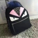 Replica Fendi Backapck in Nylon and Leather with Pink Bag Bugs Eyes 231010 VS06956