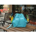Replica Gucci Diamante Calf Leather Bucket Bag 354228 Light Blue VS06268