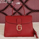 Replica Gucci Grainy Leather Tote Bag G3526 Burgundy VS05265