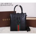 Replica Gucci Original Leather Business Tote Bag G2364 Black VS08410