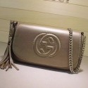Replica Gucci Soho Leather Shoulder Bag Bronze 336752 VS01292