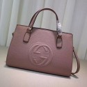 Replica Gucci Soho Leather Top Handle Bag Off-white 431571 VS05385