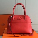 Replica Hermes Bolide 27 Bag in Red Swift Leather HB2701 VS09265