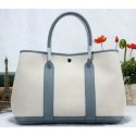 Replica Hermes Garden Party 36cm Tote Bag Canvas SkyBlue VS06528