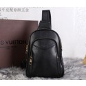 Replica Louis Vuitton Backpack Calfskin Leather M51868 Black VS01761