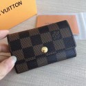 Replica Louis Vuitton Damier Ebene Canvas 6 Key Holder N60701 VS02389