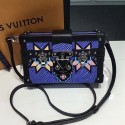 Replica Louis Vuitton Epi Azteque Petite Malle Bag M50737 Denim VS06414