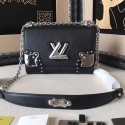 Replica Louis Vuitton Epi Leather Twist MM Black M42364 VS03690