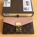 Replica Louis Vuitton Monogram Canvas Pallas Wallet Pink M41948 VS01867