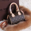 Replica Louis Vuitton Monogram Canvas Speedy mini Tote Bags M41398 VS08001