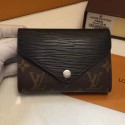 Replica Louis Vuitton Monogram Canvas Wallet Noir M60494 VS07722