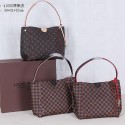 Replica Louis Vuitton Monogram Damier Ebene Canvas CAISSA HOBO Bag N41555 VS05920