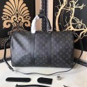 Replica Louis Vuitton Monogram Eclipse canvas Keepall 45 Bandouliere M40569 VS08328
