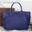 Replica Louis Vuitton Monogram Empreinte Turenne MM Bag M48814 Royal VS00942