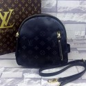 Replica Louis Vuitton Monogram Fabric Backpack M44039 Black VS02662