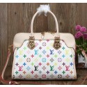 Replica Louis Vuitton Monogram Multicolore Tote Bag M41809 White VS04851
