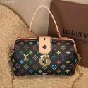 Replica Louis Vuitton Monogram Multicolore Tote Bag M52223 Black VS06155