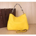 Replica Louis Vuitton Original Leather Bagatelle M91671 Yellow VS05478