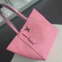 Replica Louis Vuitton Soft Calfskin Lockme Cabas M42291 Pink VS07612
