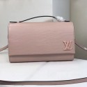 Replica Luxury Louis Vuitton Epi Leather Clery Pochette Rose Ballerine M54537 VS07530