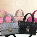 Replica miu miu Matelasse Nappa Leather Top Handle Bag RN1138 VS04496