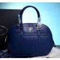 Replica Prada Calfskin Leather Tote Bag BN2640 Royal VS03002