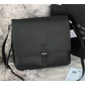 Replica PRADA Saffiano Leather Messenger Bag VA3081 Black VS06845