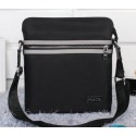Replica Prada Vela Fabric Messenger Bags P85941 Black VS06687