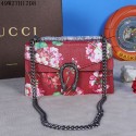 Replica Top Gucci Dionysus Blooms Shoulder Bag 400249 Red VS00257