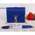 Replica Yves Saint Laurent Classic Flap Front Bag Y7142 Royal VS07646